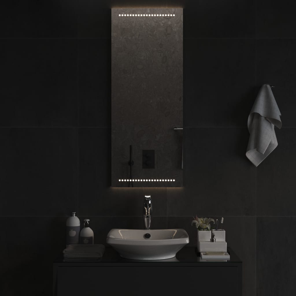 Specchio da Bagno con Luci LED 40x100 cm