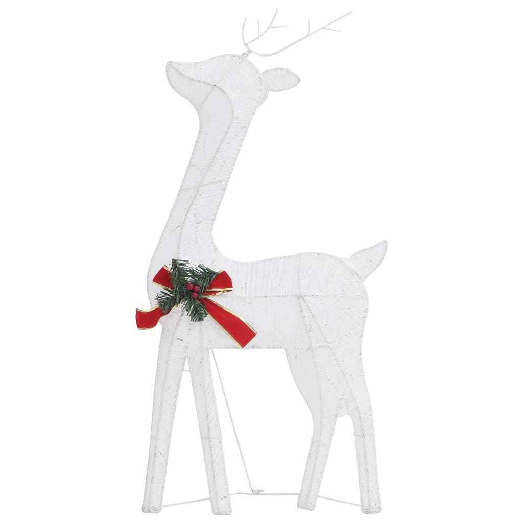 Renne di Natale Bianche 6 pz Bianco Freddo in Rete