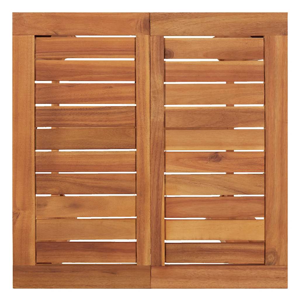 Set da Bar da Giardino 5 pz in Legno Massello di Acacia