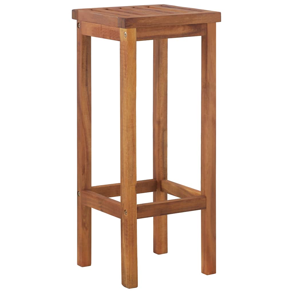 Set da Bar da Giardino 5 pz in Legno Massello di Acacia