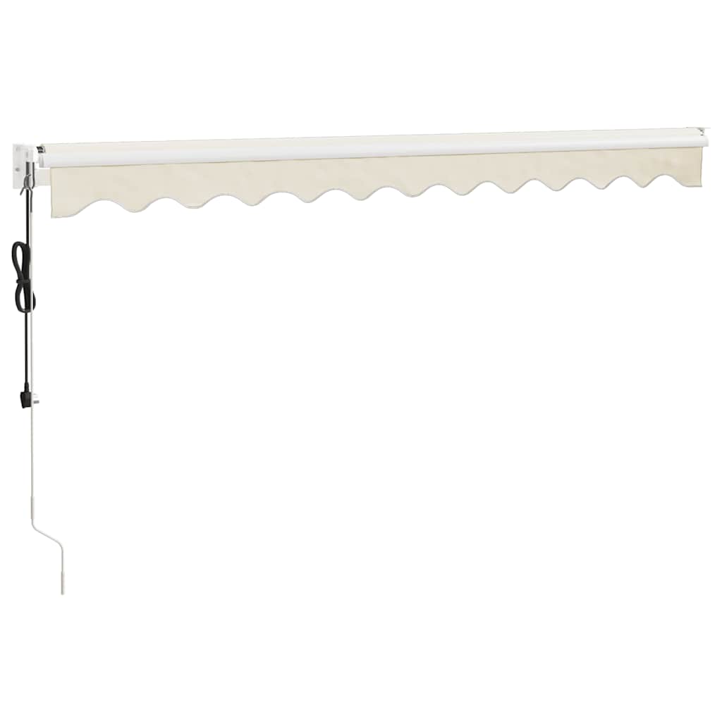 Tenda retrattile Crema con Struttura Bianca 3 x 2,5 m