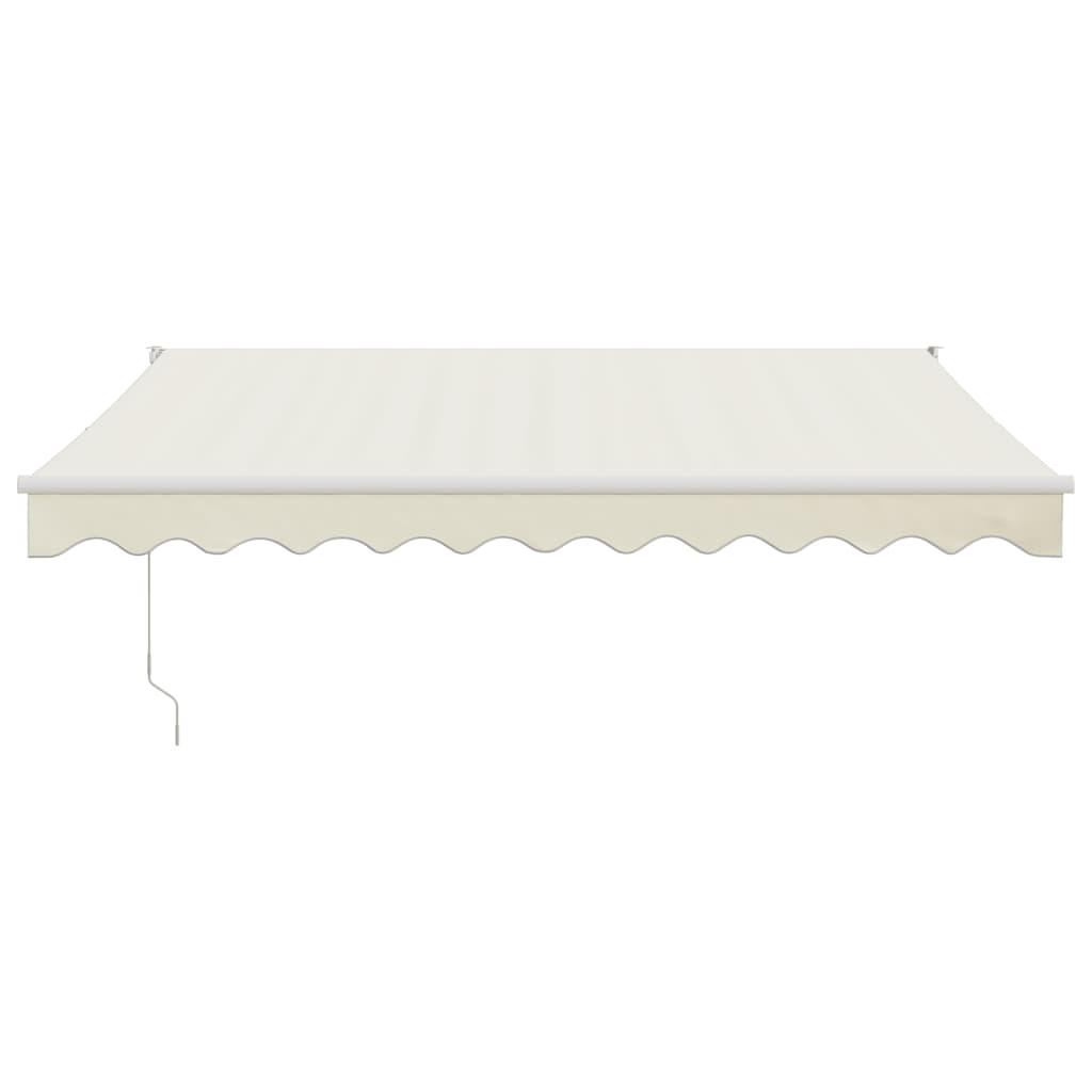 Tenda retrattile Crema con Struttura Bianca 3,5 x 2,5 m