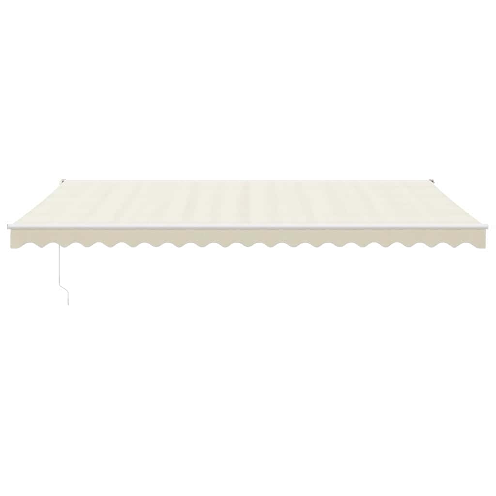 Tenda retrattile Crema Poliestere e Metallo