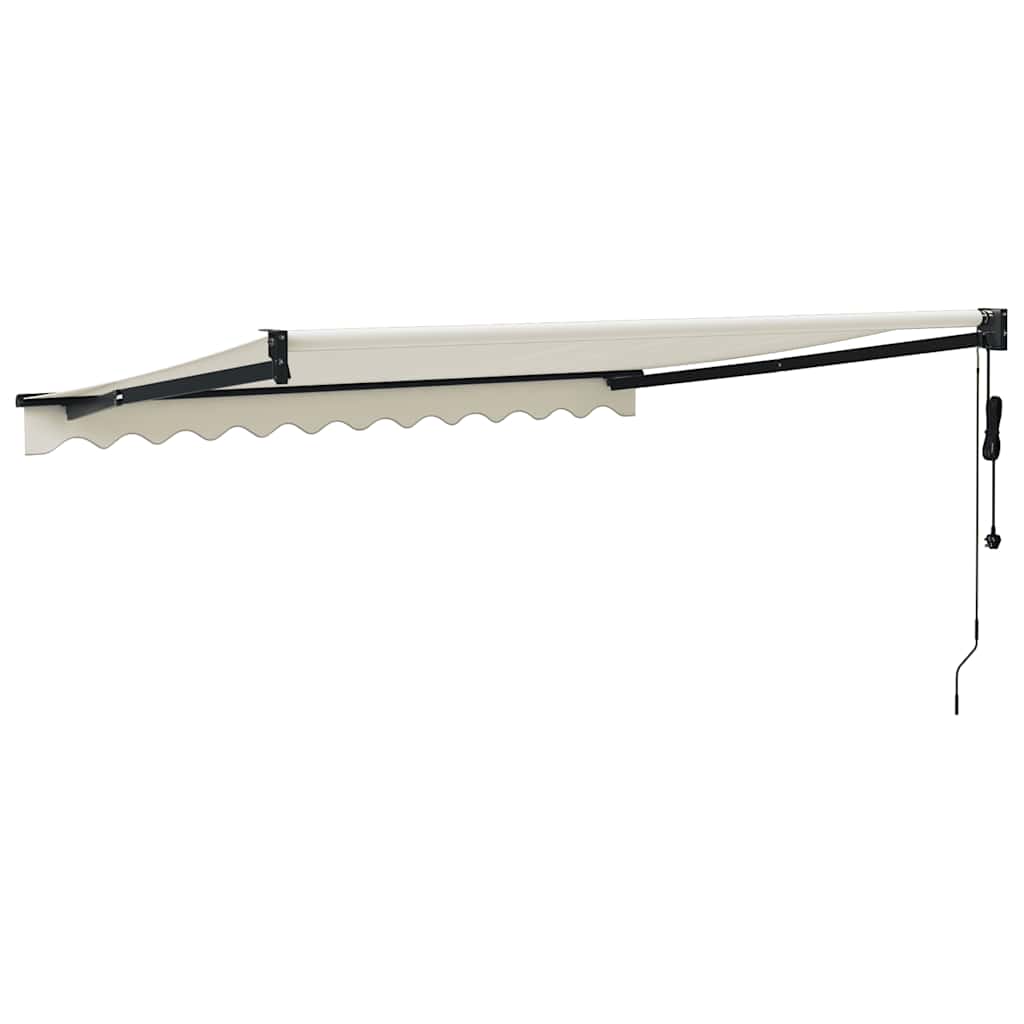 Tenda retrattile Crema con Struttura Antracite