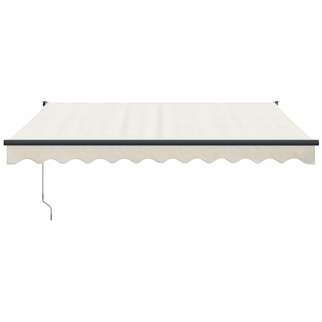 Tenda retrattile Crema con Struttura Antracite 3,5 x 2,5 m