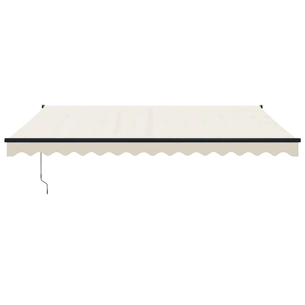 Tenda retrattile Crema con Struttura Antracite 4 × 3 m