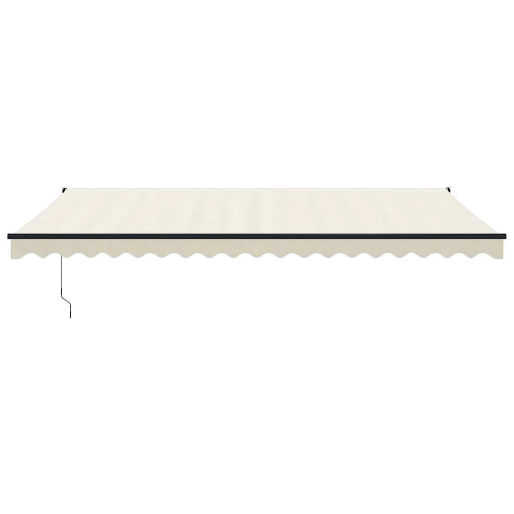Tenda retrattile Crema con Struttura Antracite 5 x 3 m