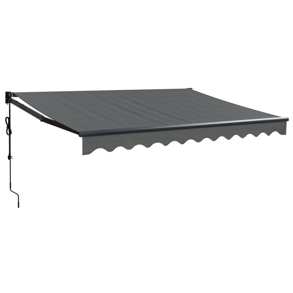 Tenda retrattile Antracite con Struttura Antracite