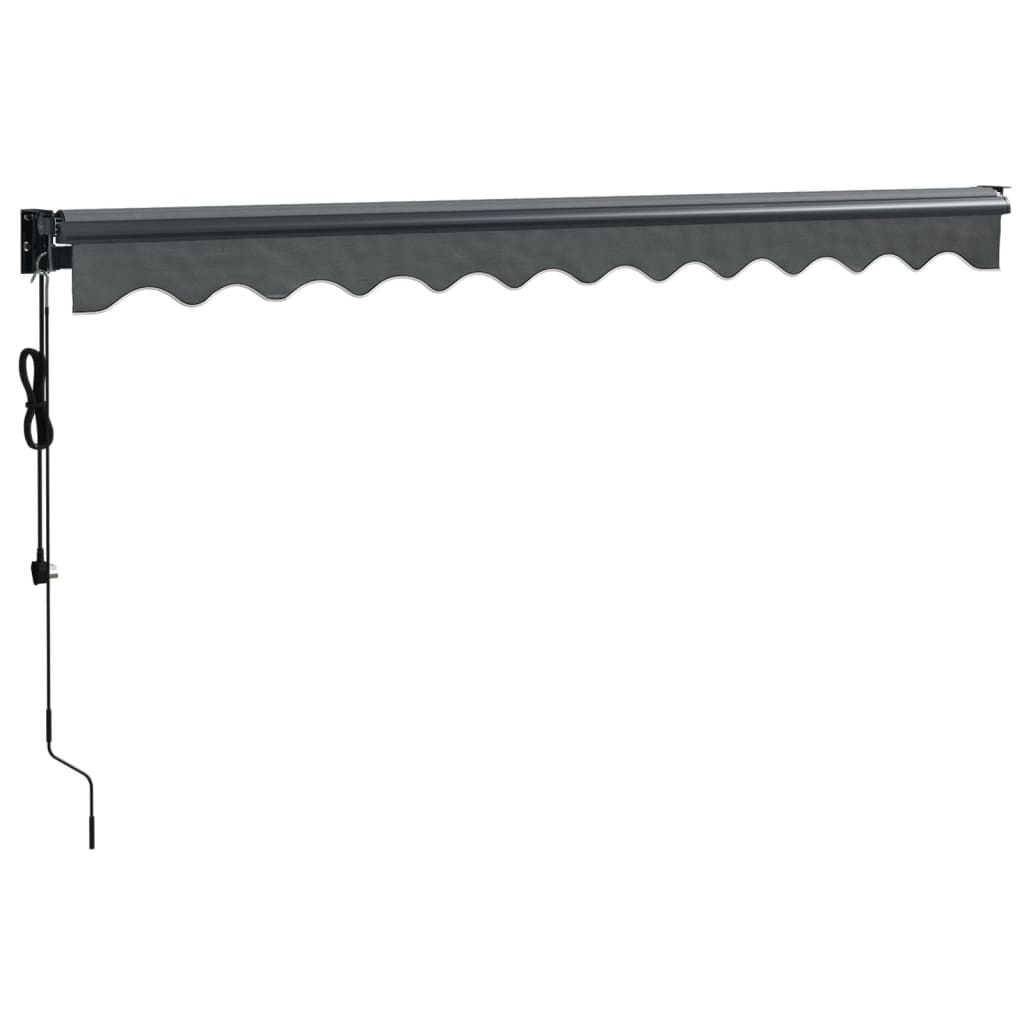 Tenda retrattile Antracite con Struttura Antracite