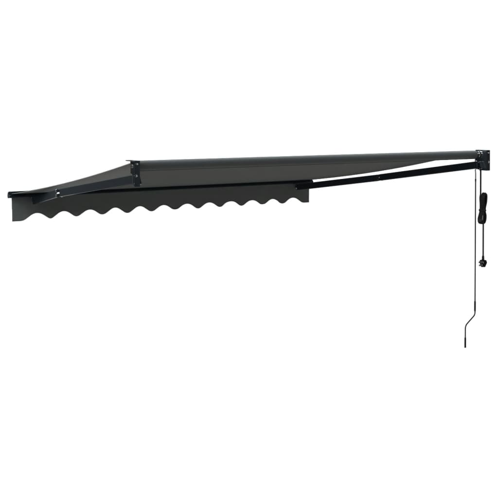 Tenda retrattile Antracite con Struttura Antracite