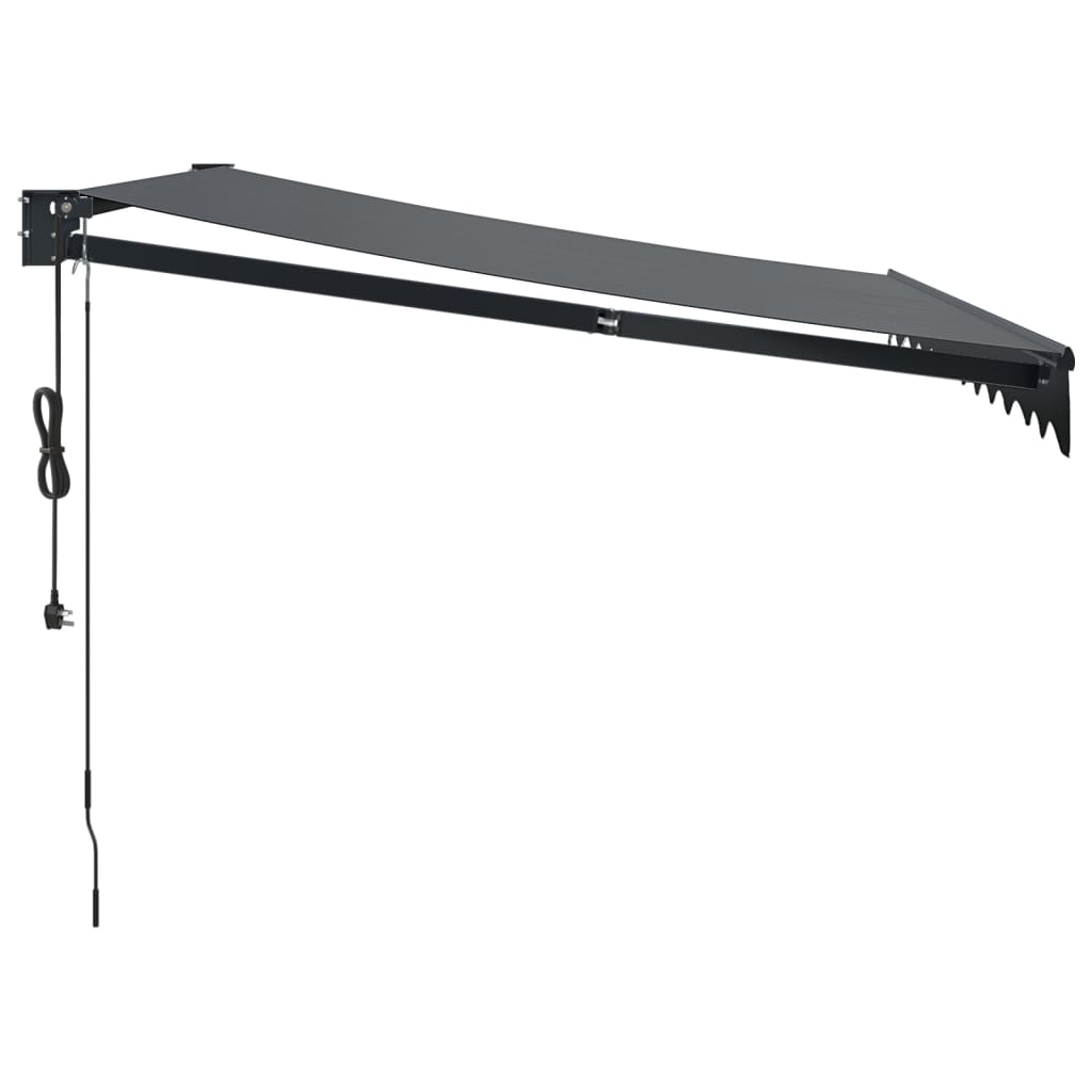 Tenda retrattile Antracite con Struttura Antracite