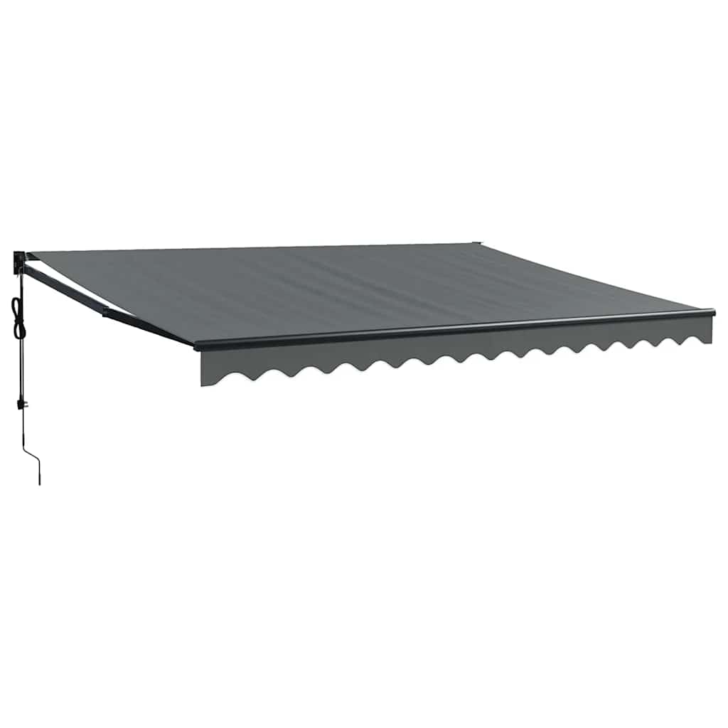Tenda retrattile Antracite con Struttura Antracite