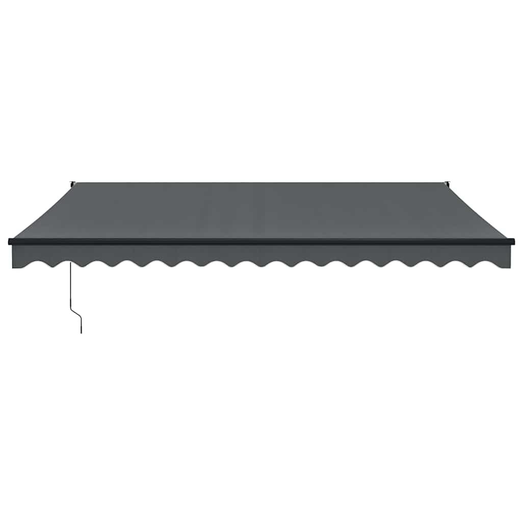 Tenda retrattile Antracite con Struttura Antracite