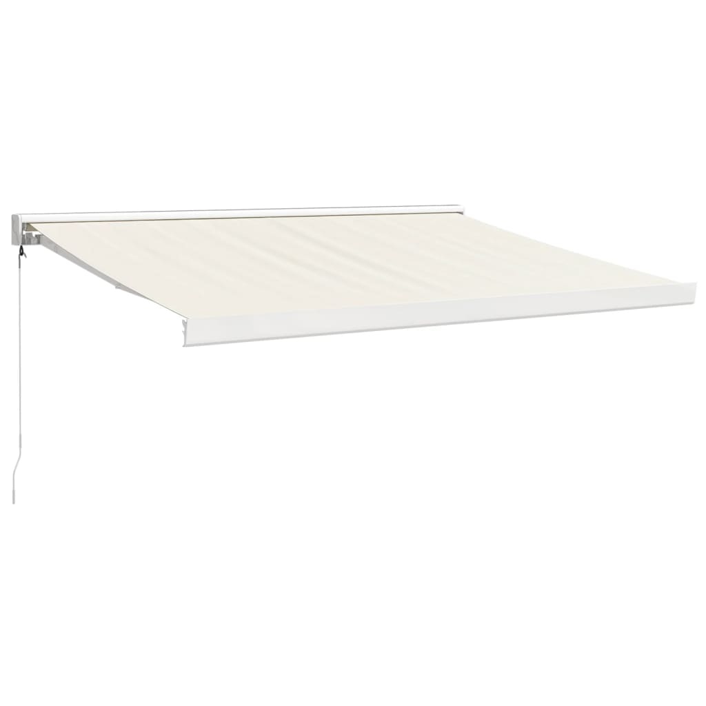 Tenda retrattile Crema con Struttura Bianca 3 x 2,5 m