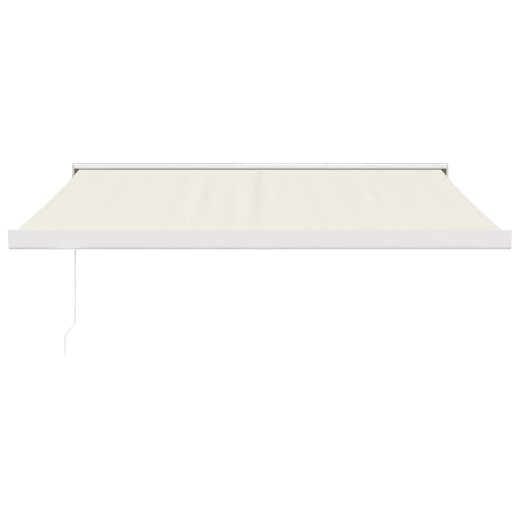 Tenda retrattile Crema con Struttura Bianca 3 x 2,5 m