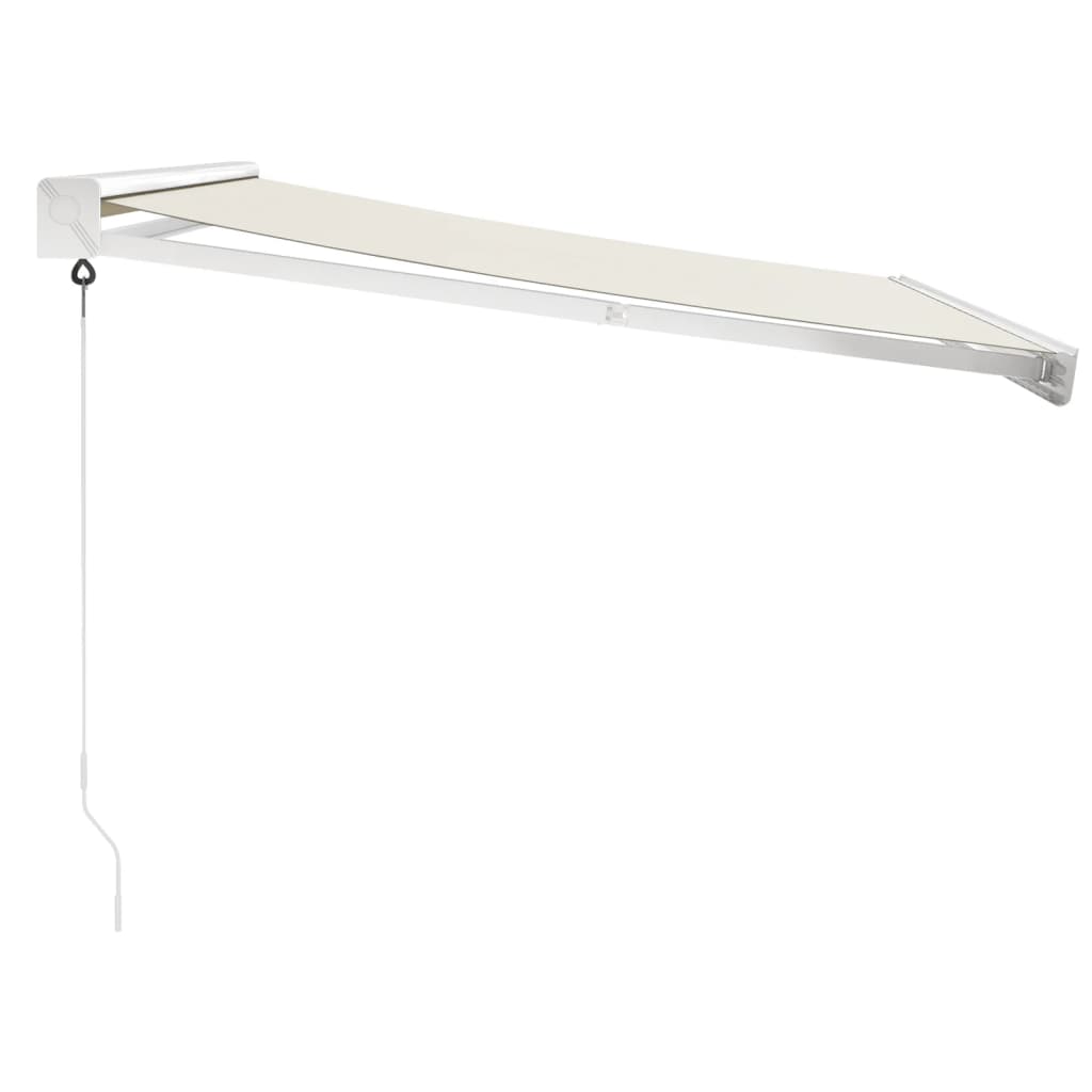 Tenda retrattile Crema con Struttura Bianca 3 x 2,5 m