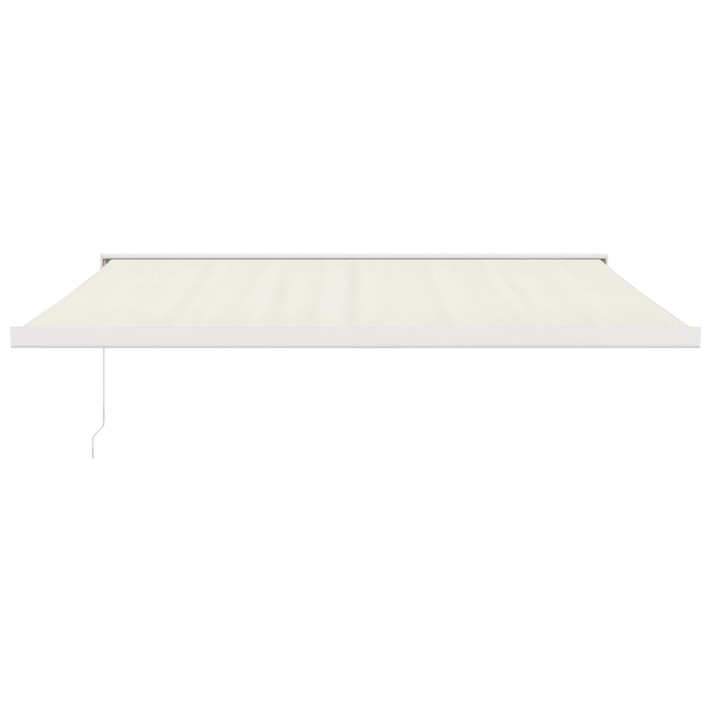 Tenda retrattile Crema con Struttura Bianca 4 × 3 m
