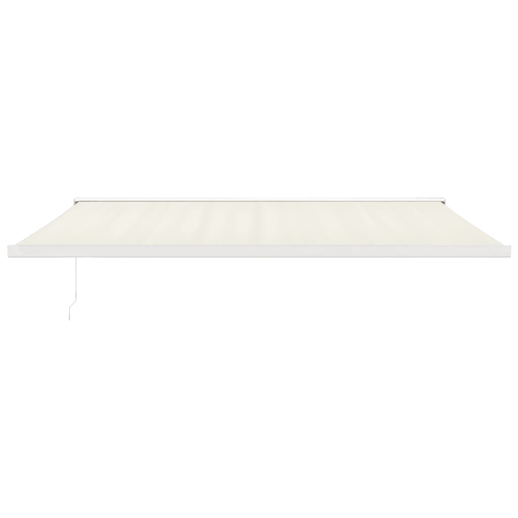 Tenda retrattile Crema con Struttura Bianca 5 x 3 m