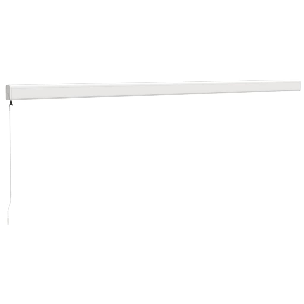 Tenda retrattile Crema con Struttura Bianca 5 x 3 m