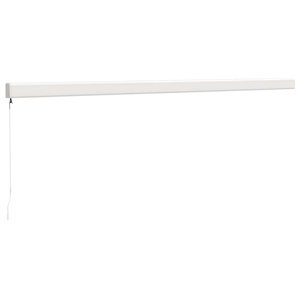 Tenda da Sole Retrattile Antracite 5x3 m in Tessuto e Alluminio