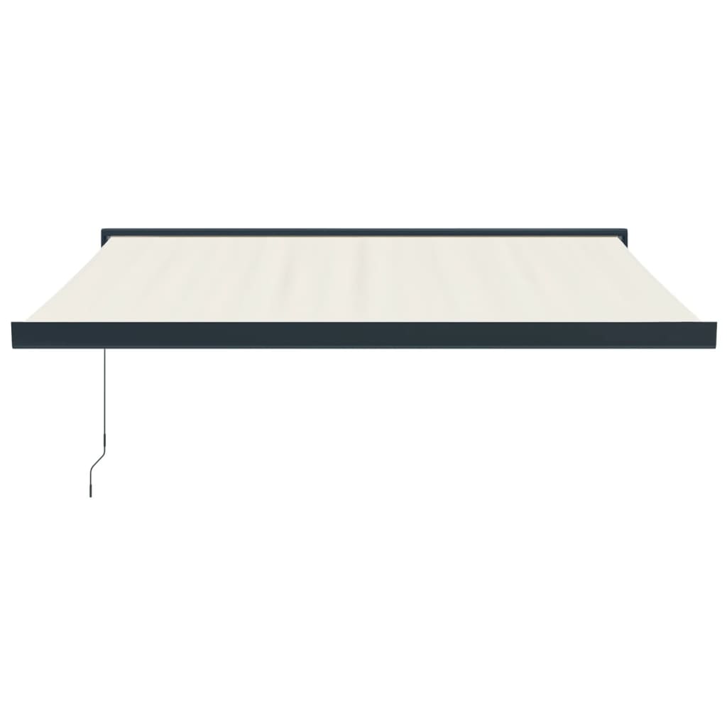 Tenda retrattile Crema con Struttura Antracite 3,5 x 2,5 m