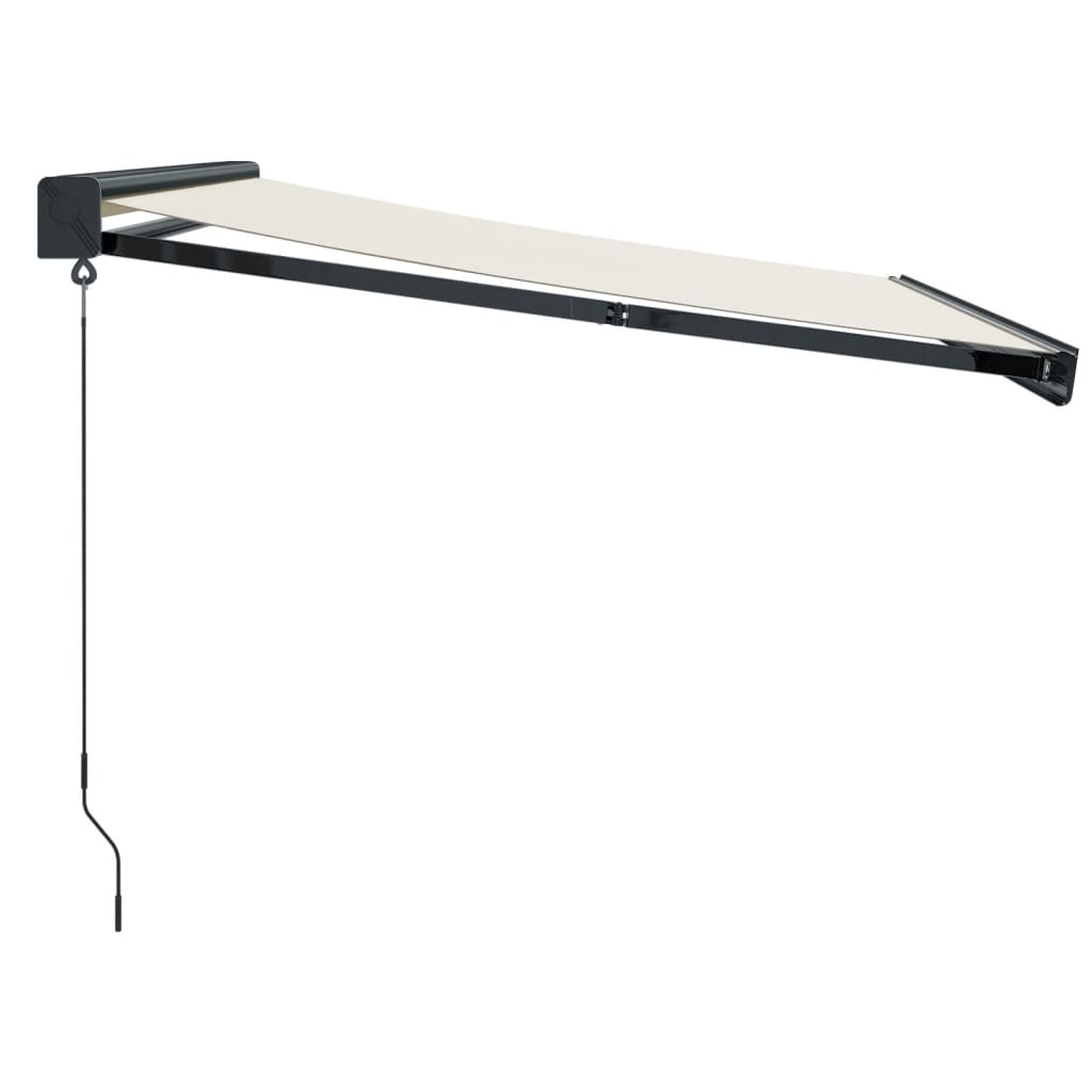 Tenda retrattile Crema con Struttura Antracite 3,5 x 2,5 m