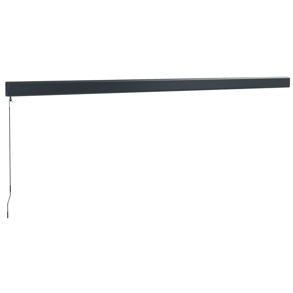 Tenda retrattile Crema con Struttura Antracite 5 x 3 m