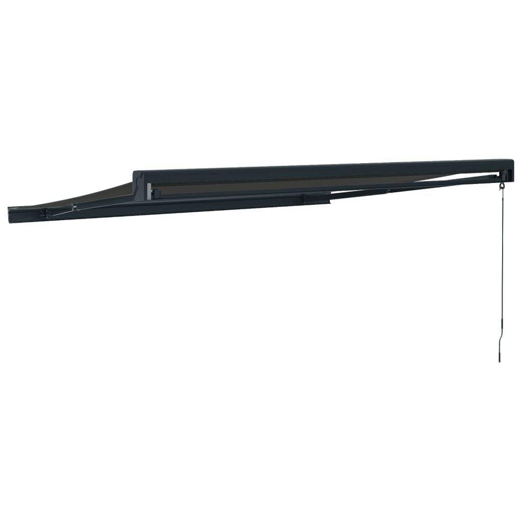 Tenda retrattile Antracite con Struttura Antracite 3,5 x 2,5 m