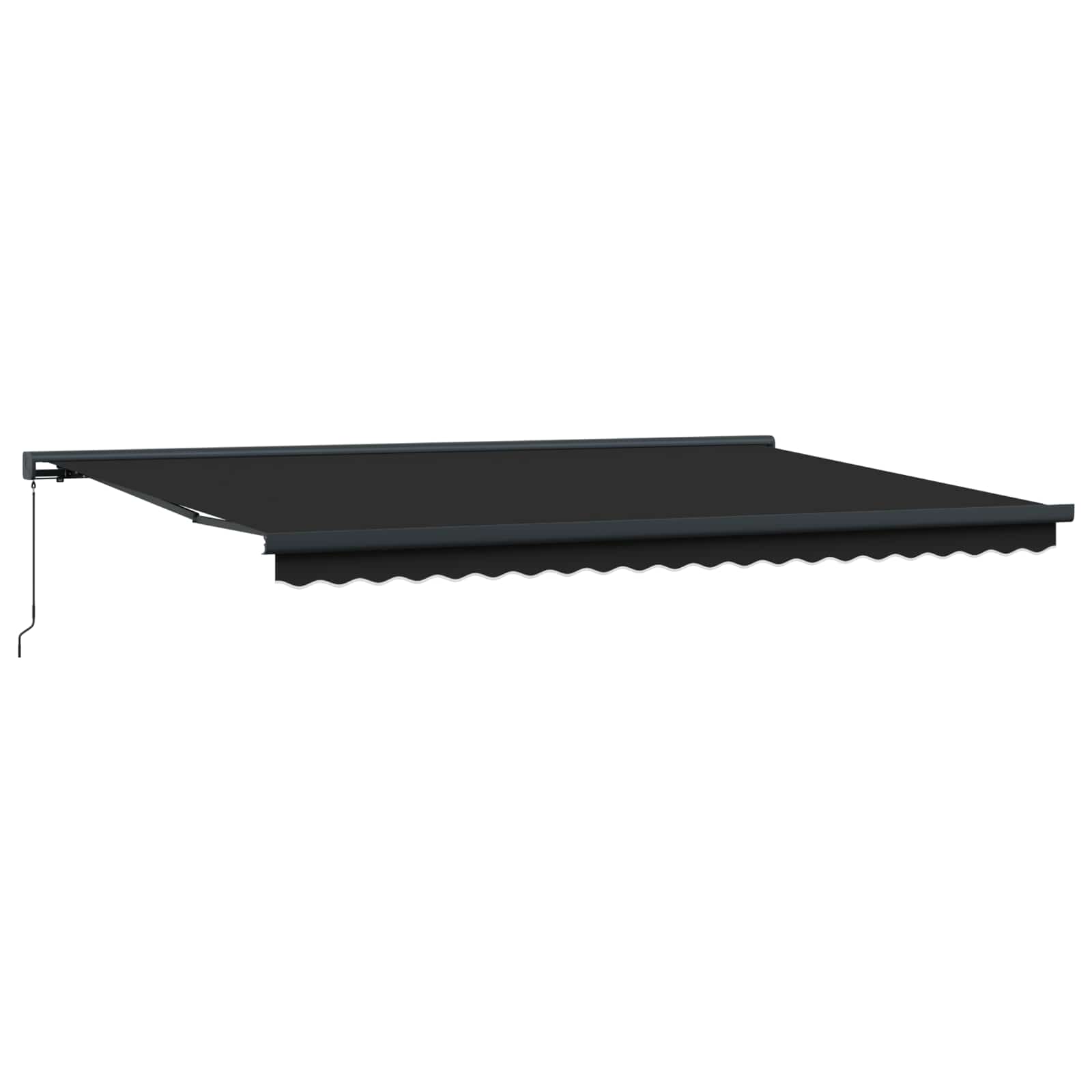 Tenda retrattile Antracite con Struttura Antracite 5 x 3 m