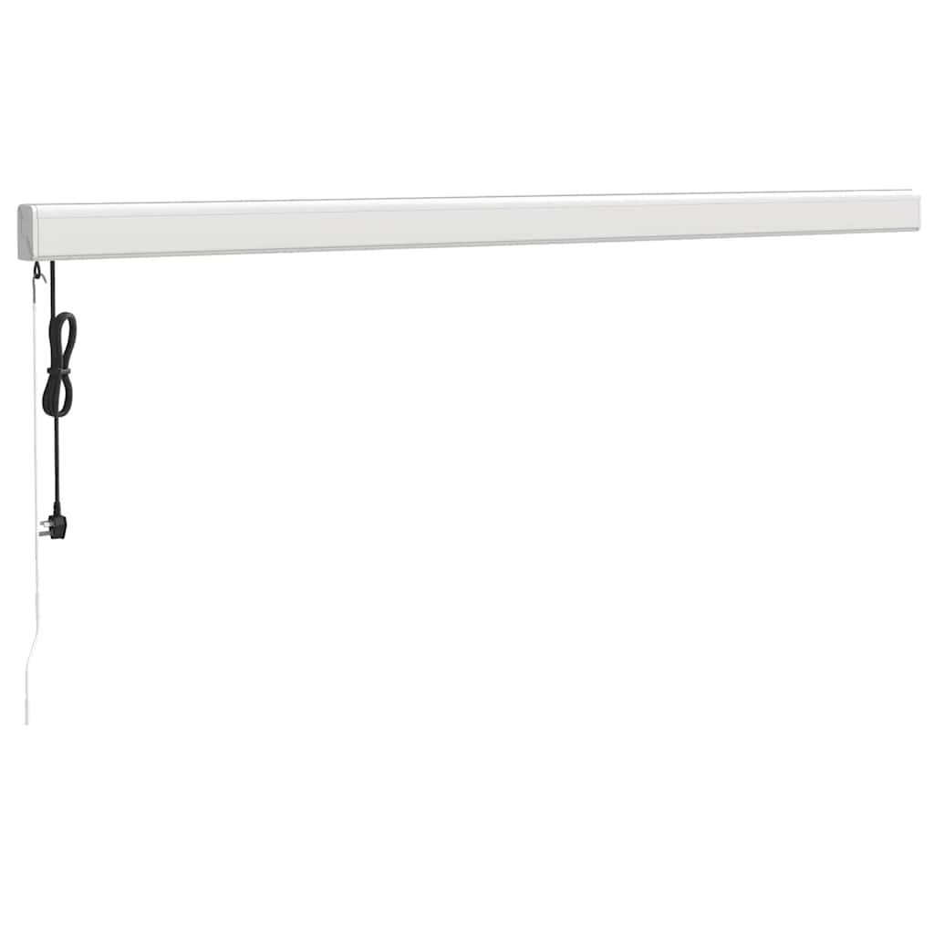 Tenda retrattile Blu e Bianco 450 × 300 cm Tessuto e Metallo