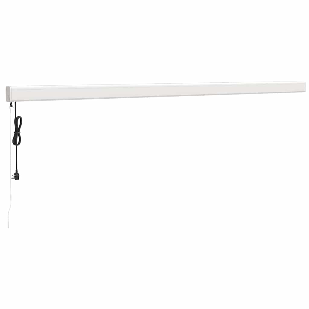 Tenda retrattile Blu e Bianco 500 × 300 cm Tessuto e Metallo