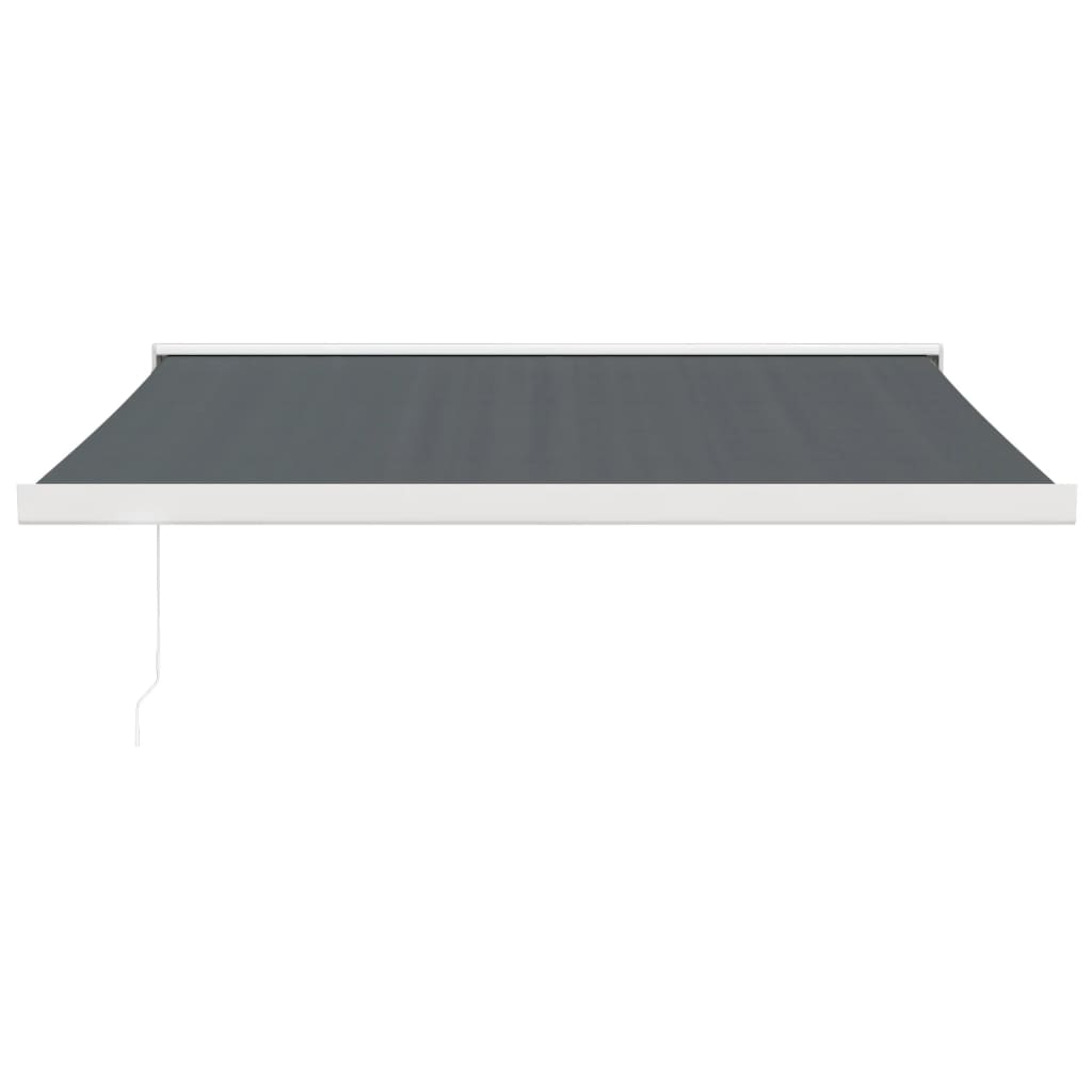 Tenda retrattile Antracite 300 x 250 cm Tessuto e Metallo
