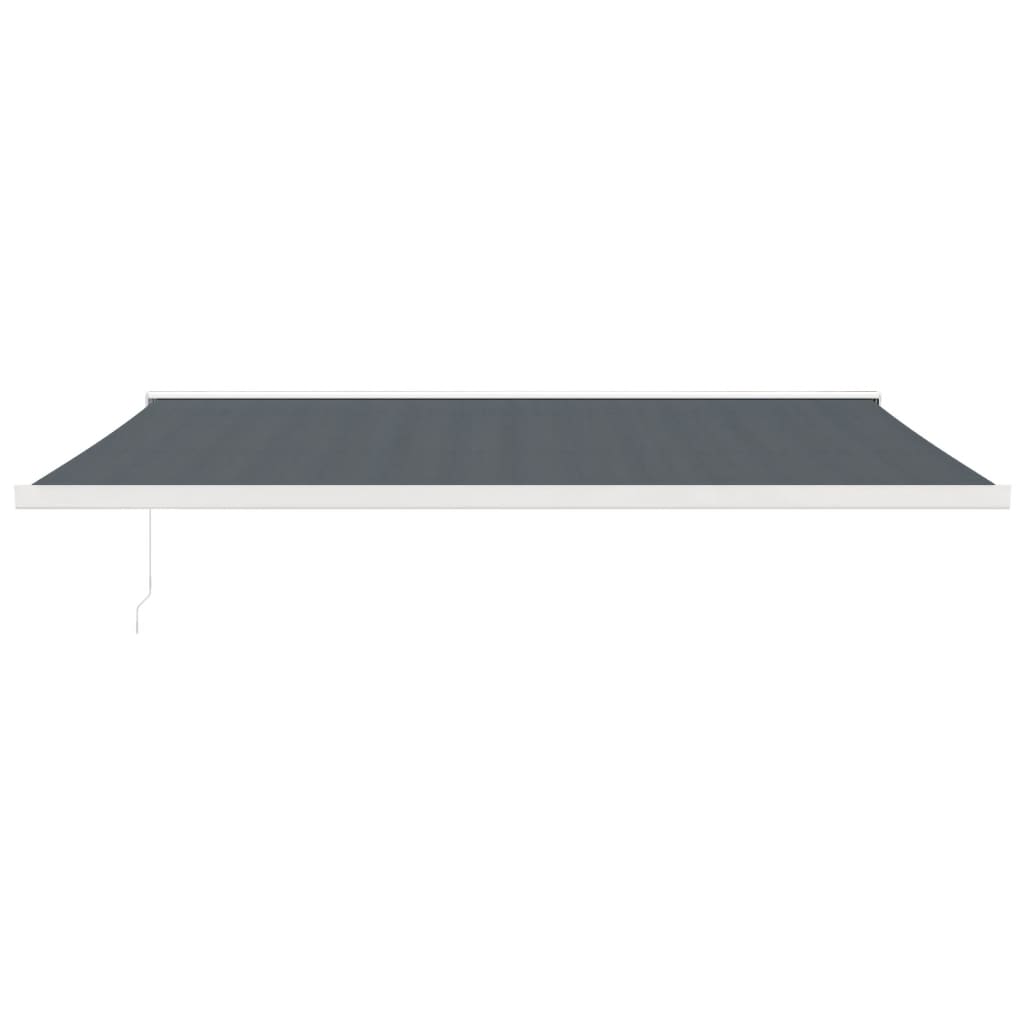 Tenda retrattile Antracite 450 × 300 cm Tessuto e Metallo