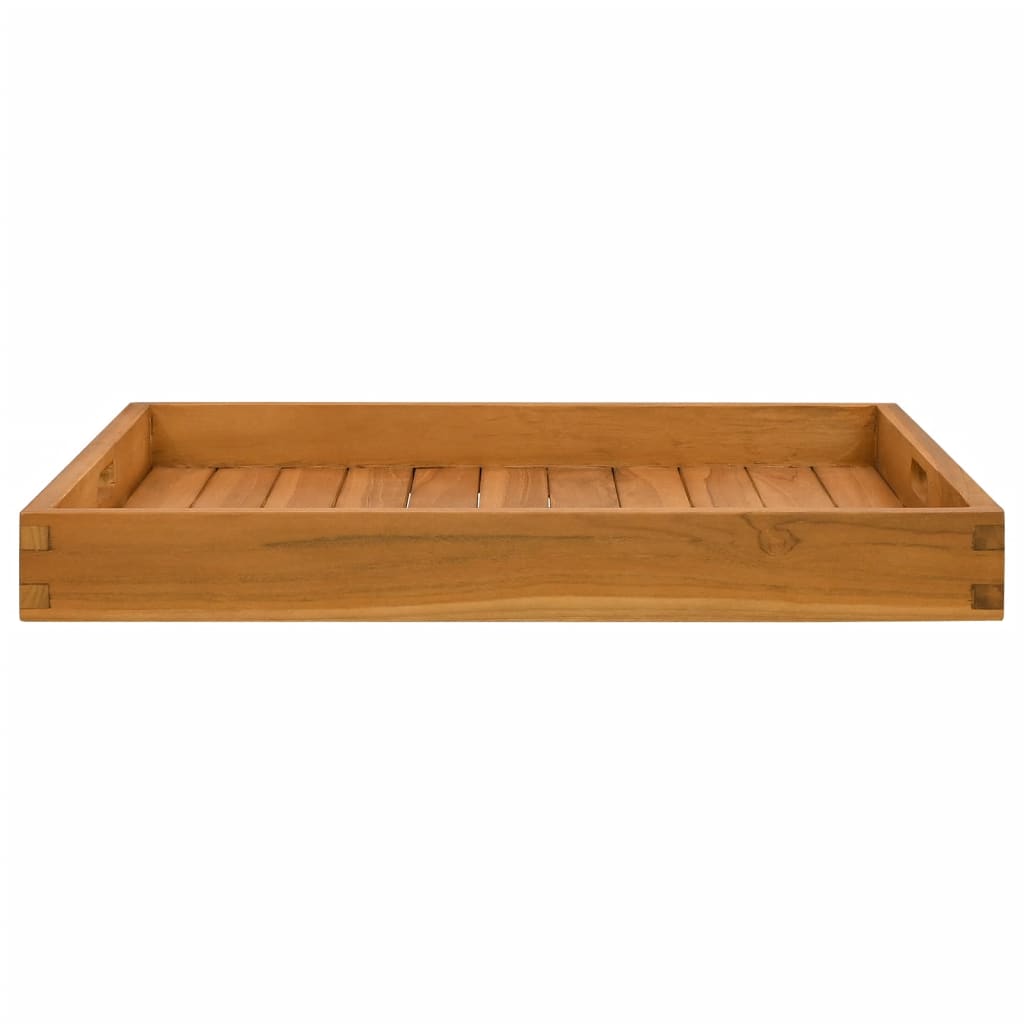 Vassoio da Portata 60x60 cm in Legno Massello di Teak