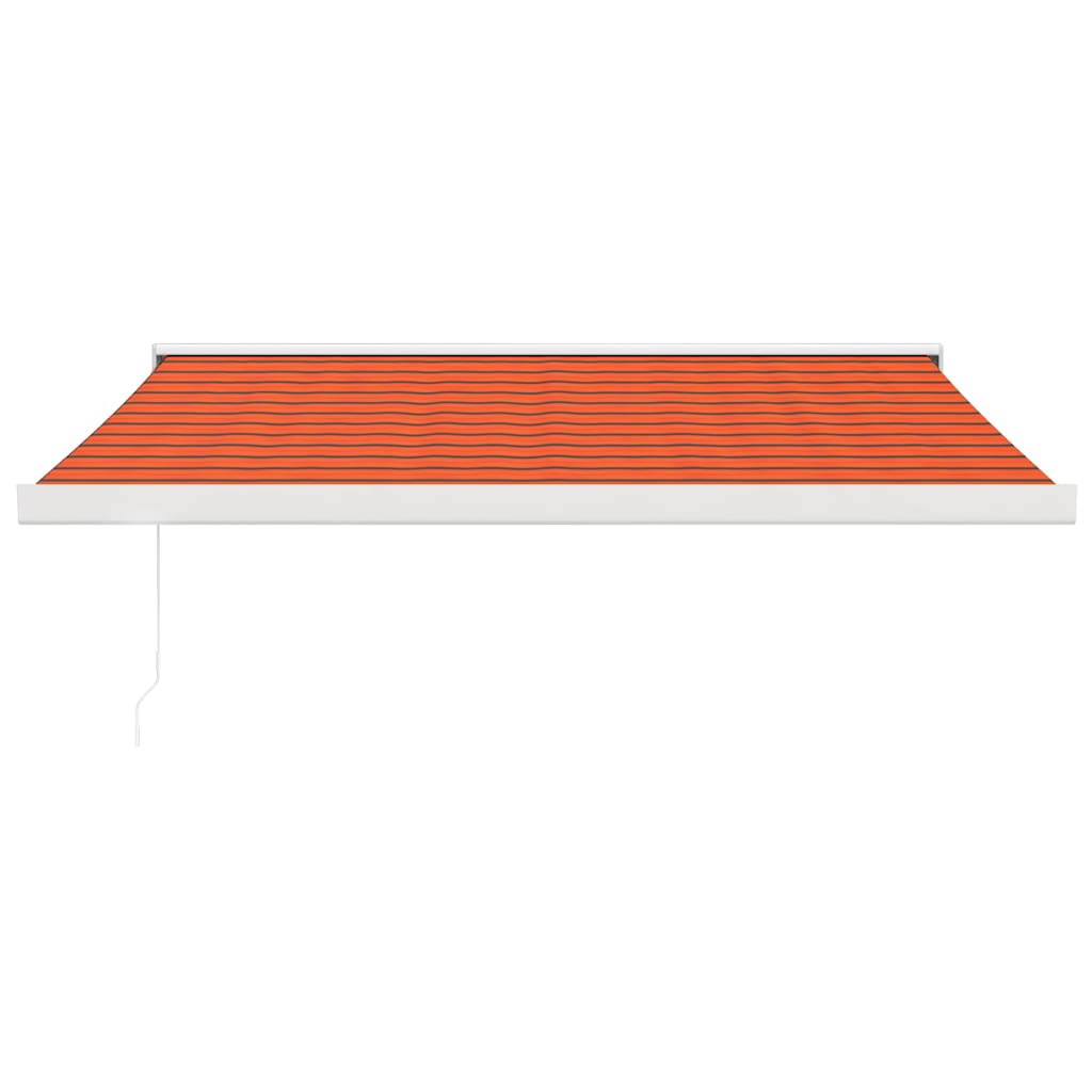 Tenda retrattile Arancione e Marrone 350 x 250 cm