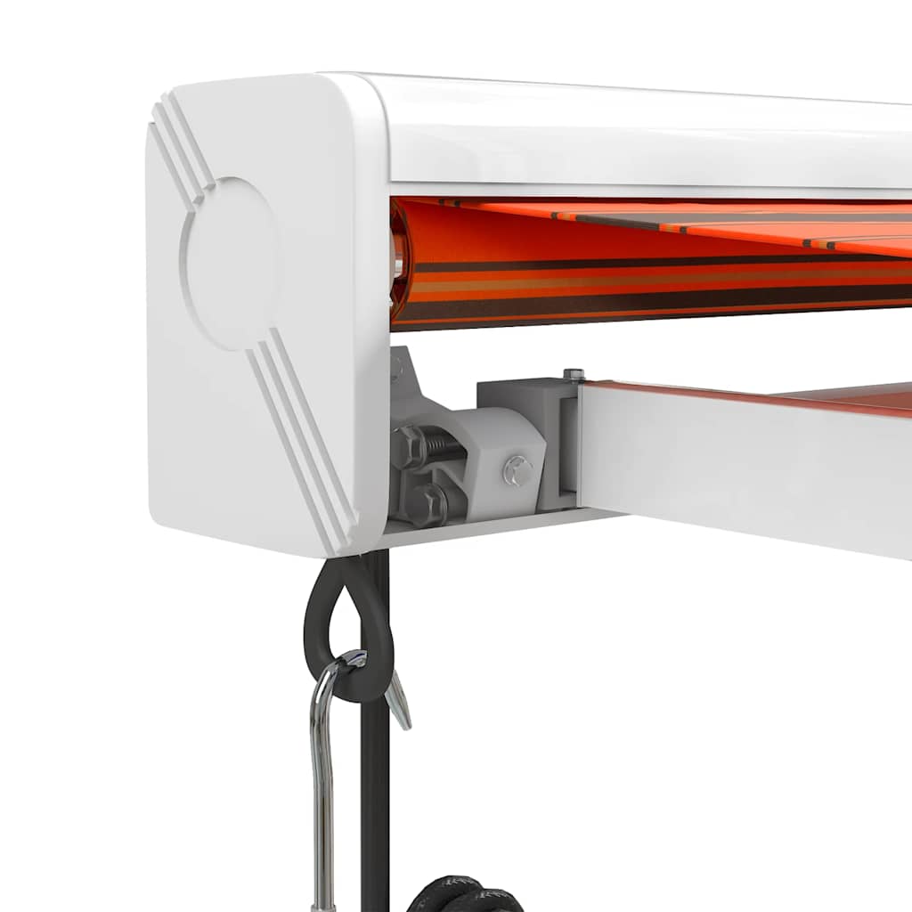 Tenda retrattile Arancione e Marrone 350 x 250 cm