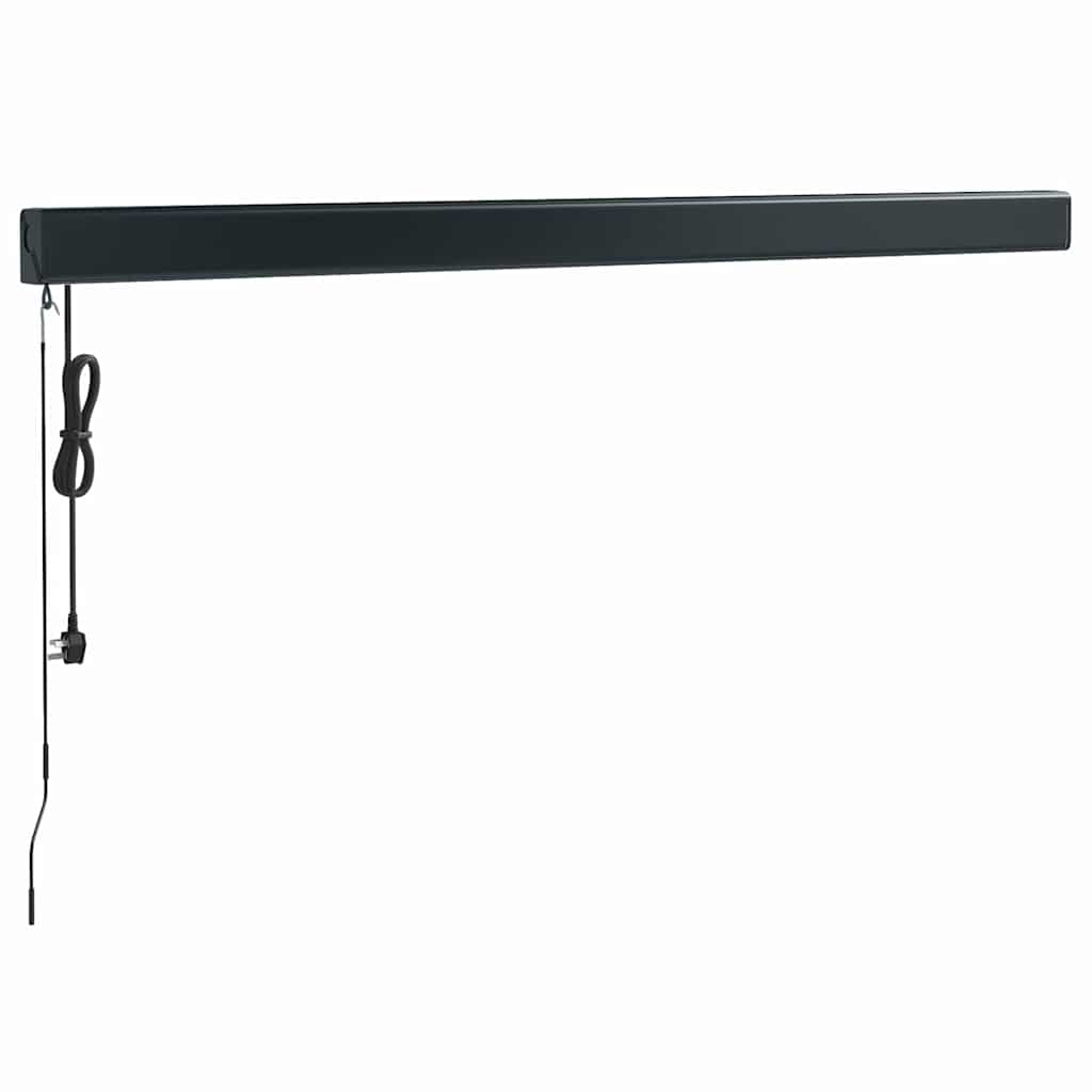 Tenda retrattile Crema con Struttura Antracite 350 x 250 cm