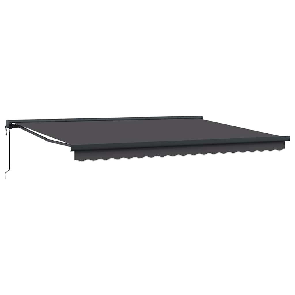 Tenda retrattile Antracite con Struttura Antracite 450 × 300 cm
