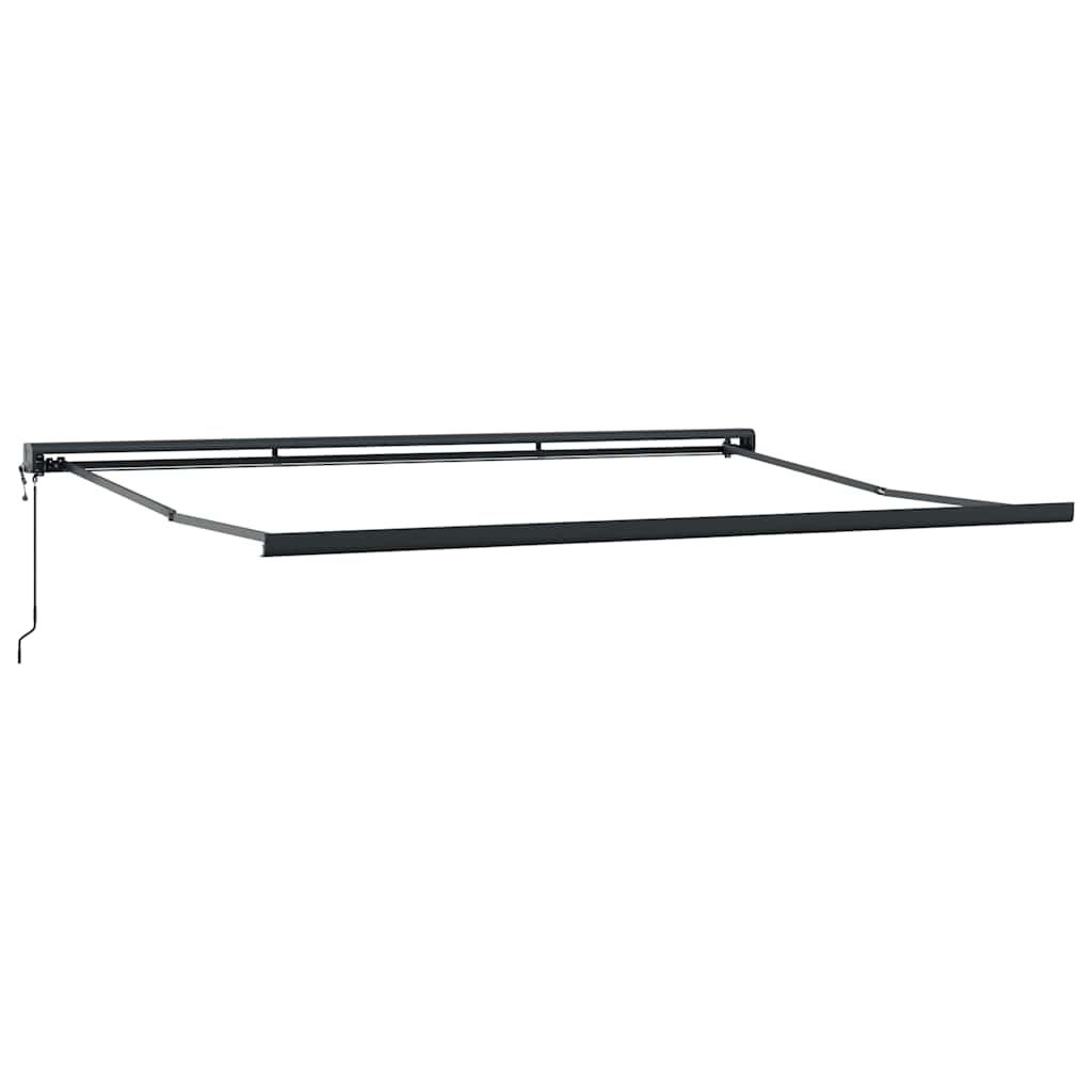 Tenda retrattile Antracite con Struttura Antracite 450 × 300 cm