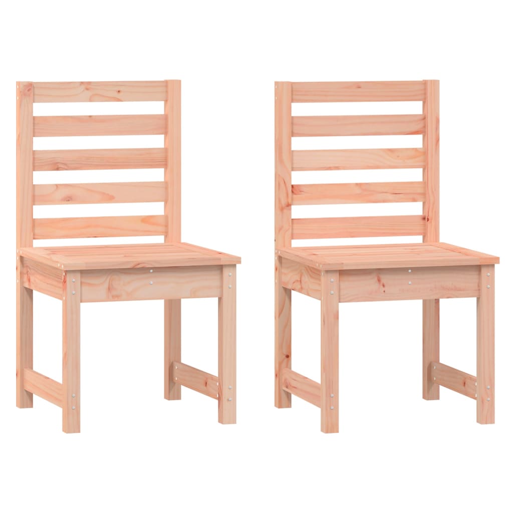 Set da Pranzo per Giardino 7 pz in Legno Massello di Douglas