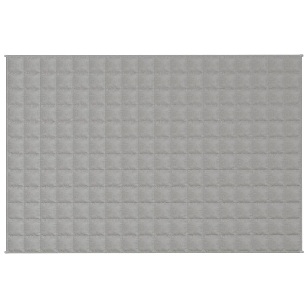 Coperta Ponderata Grigia 122x183 cm 9 kg in Tessuto