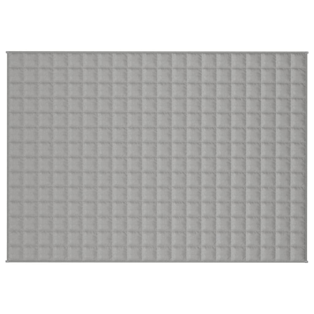 Coperta Ponderata Grigia 135x200 cm 10 kg Tessuto