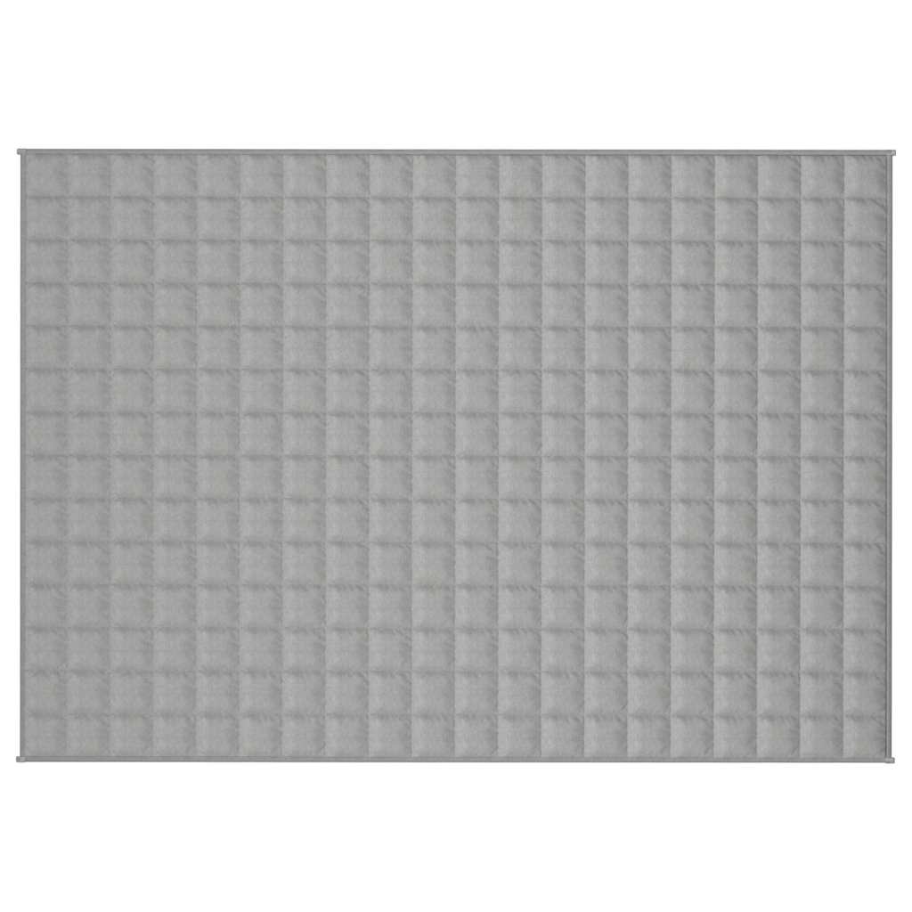 Coperta Ponderata Grigia 140x200 cm 10 kg Tessuto