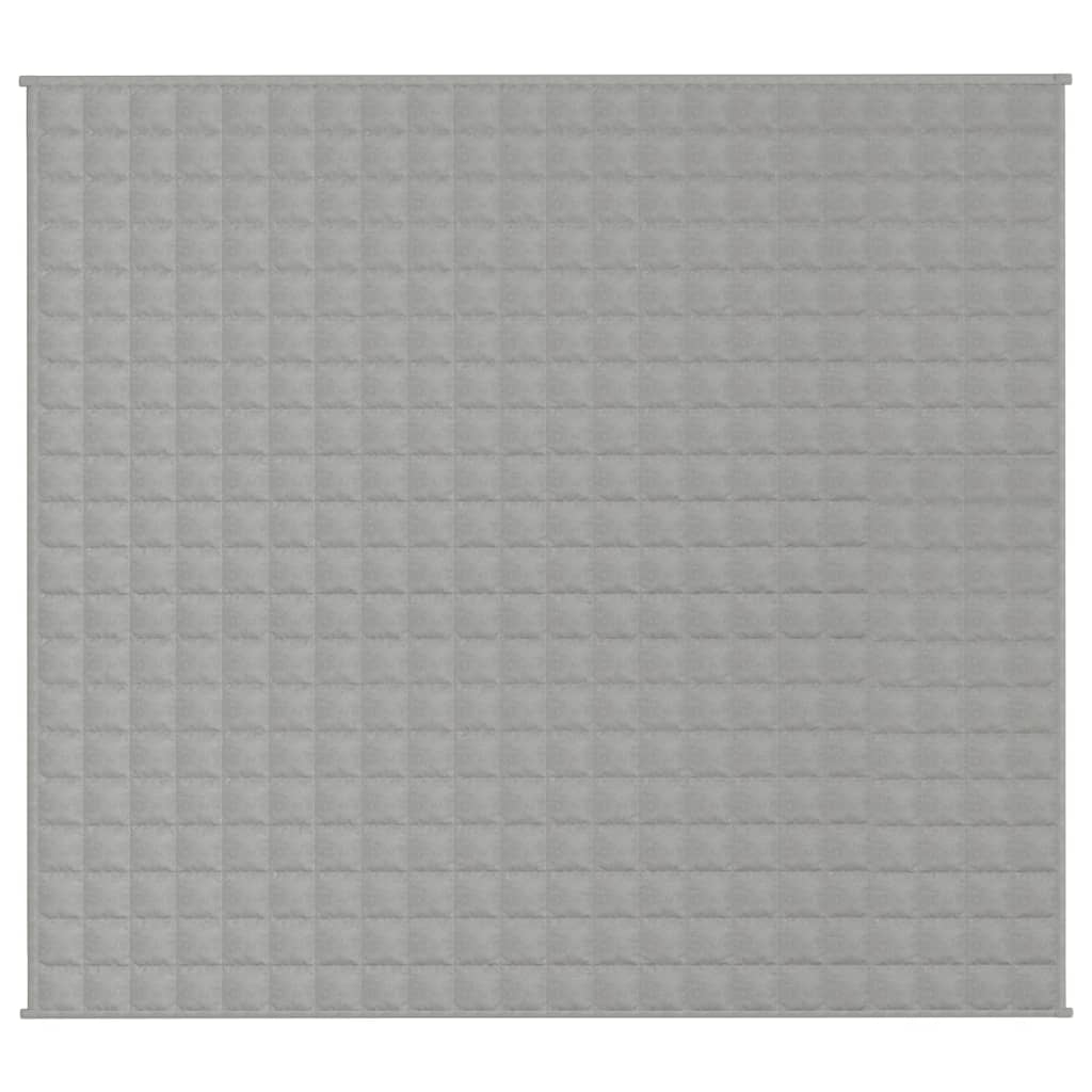 Coperta Ponderata Grigia 200x220 cm 9 kg Tessuto