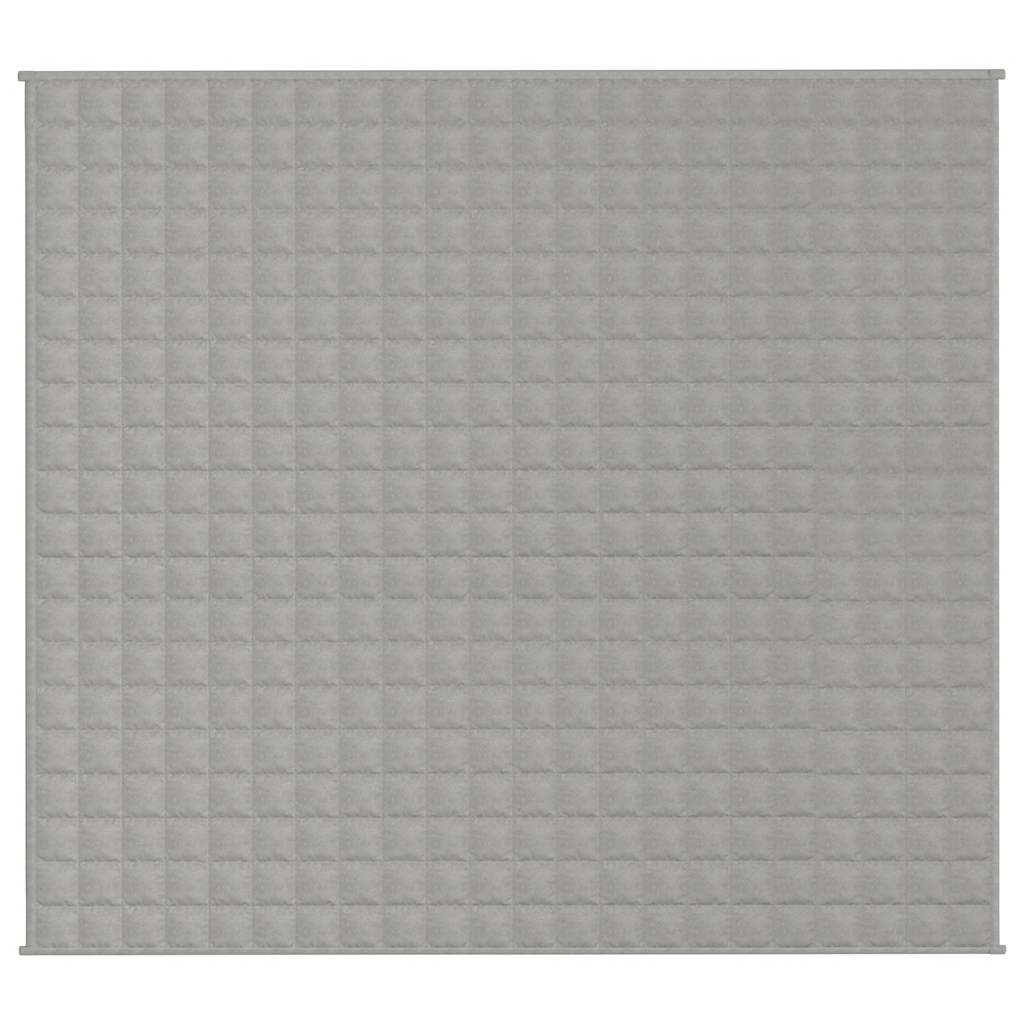 Coperta Ponderata Grigia 200x220 cm 13 kg Tessuto