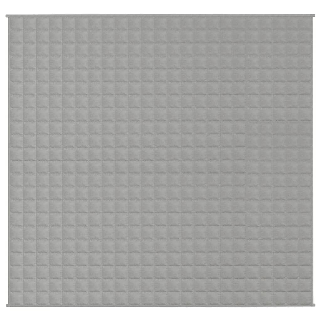 Coperta Ponderata Grigia 220x240 cm 11 kg Tessuto