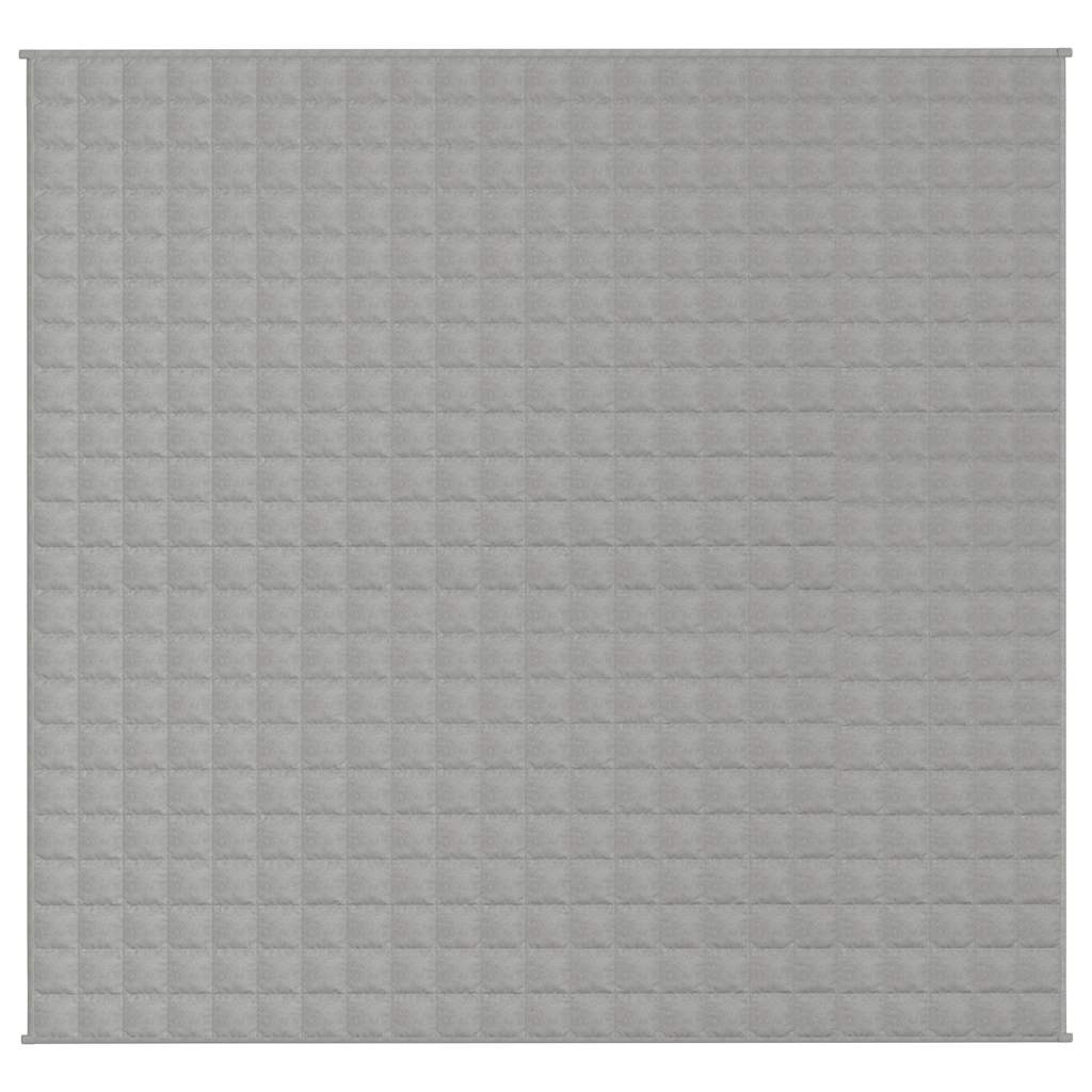 Coperta Ponderata Grigia 220x240 cm 15 kg Tessuto