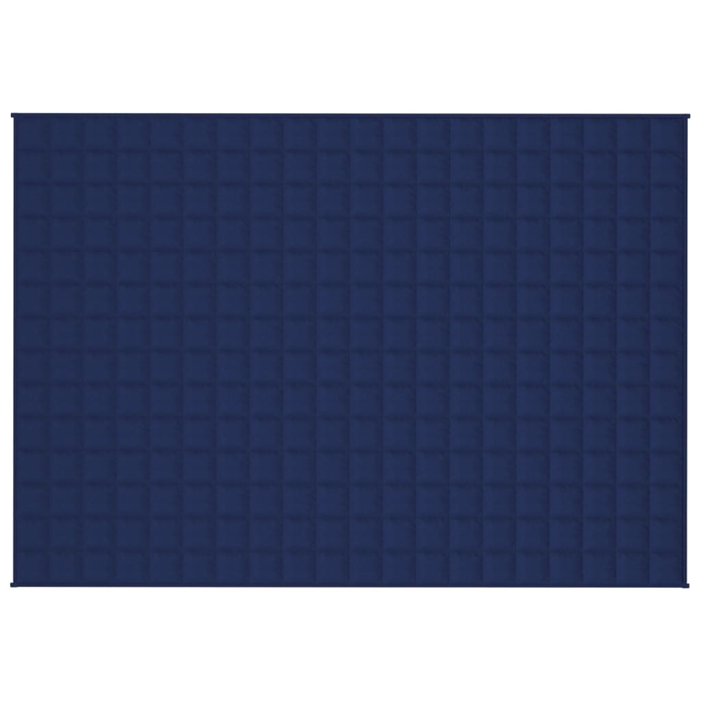 Coperta Ponderata Blu 135x200 cm 10 kg Tessuto