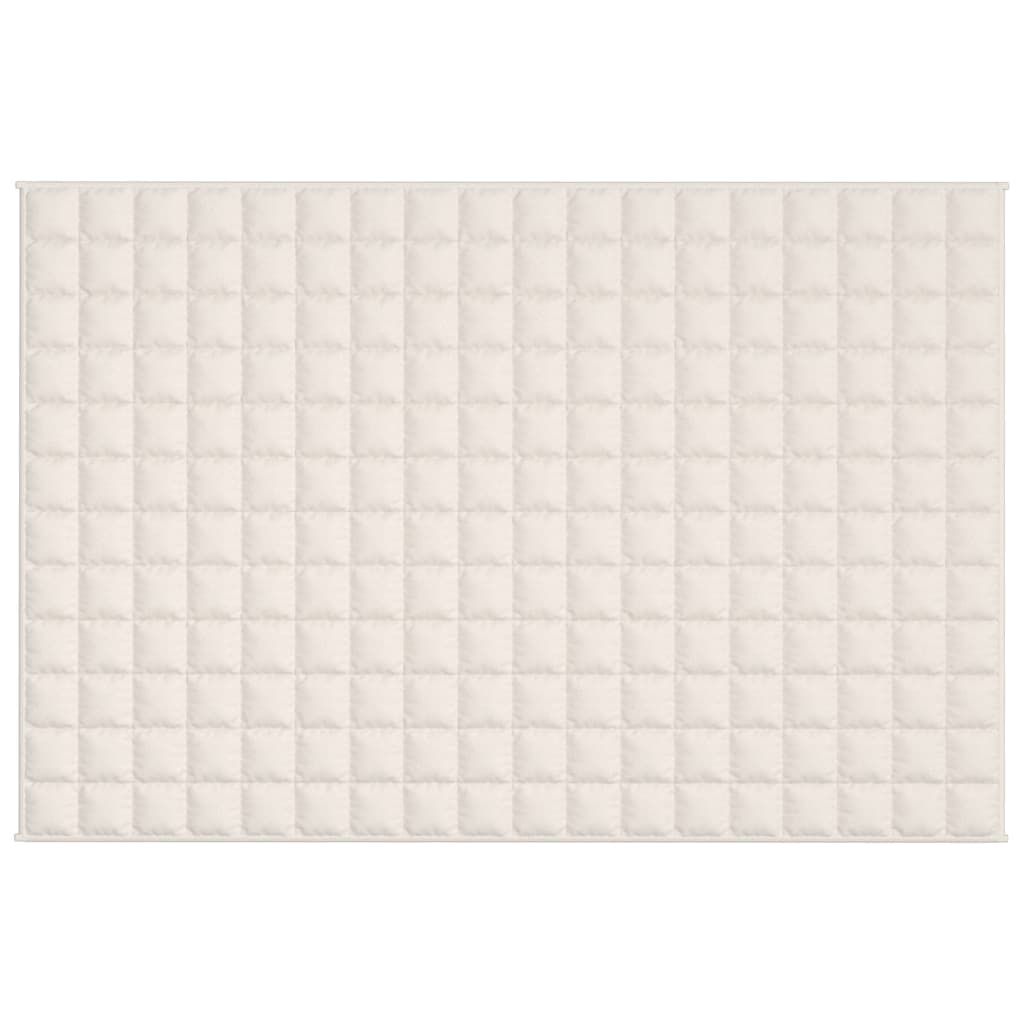 Coperta Ponderata Crema Chiaro 122x183 cm 5 kg Tessuto