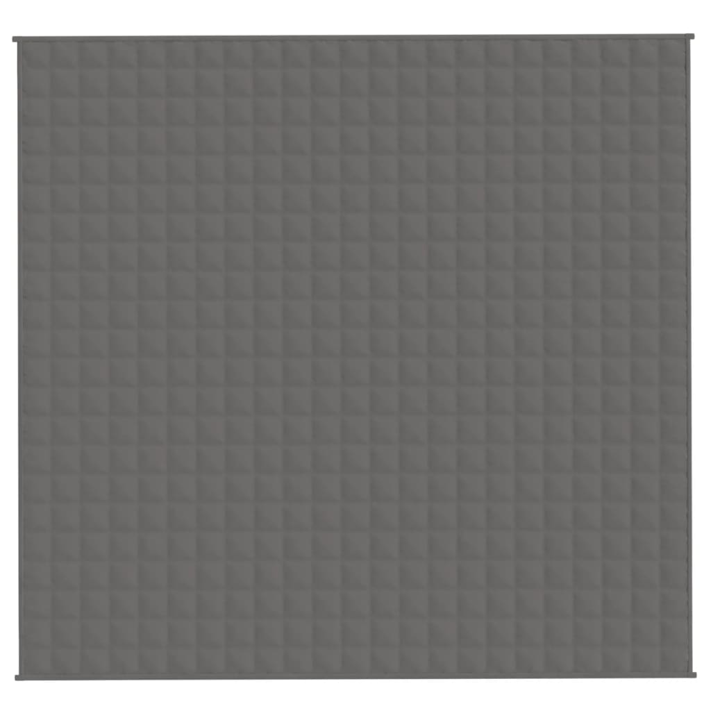Coperta Ponderata Grigia 220x230 cm 11 kg Tessuto